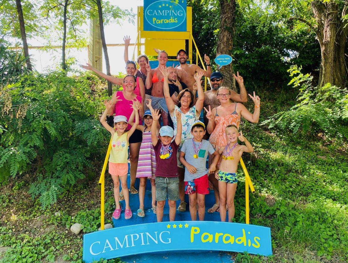 Camping Paradis Family Des Issoux Lalevade-dʼArdèche Dış mekan fotoğraf