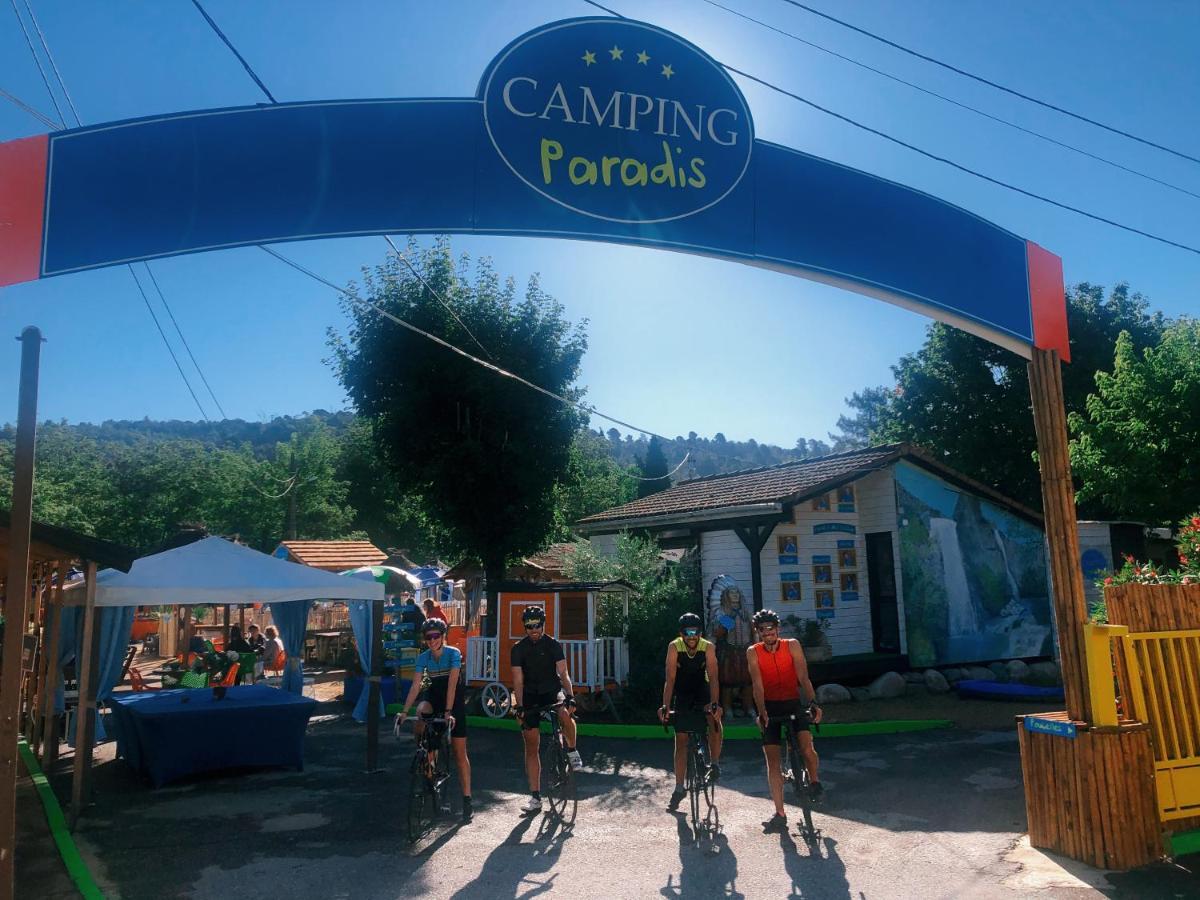Camping Paradis Family Des Issoux Lalevade-dʼArdèche Dış mekan fotoğraf