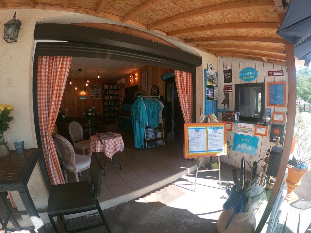 Camping Paradis Family Des Issoux Lalevade-dʼArdèche Dış mekan fotoğraf