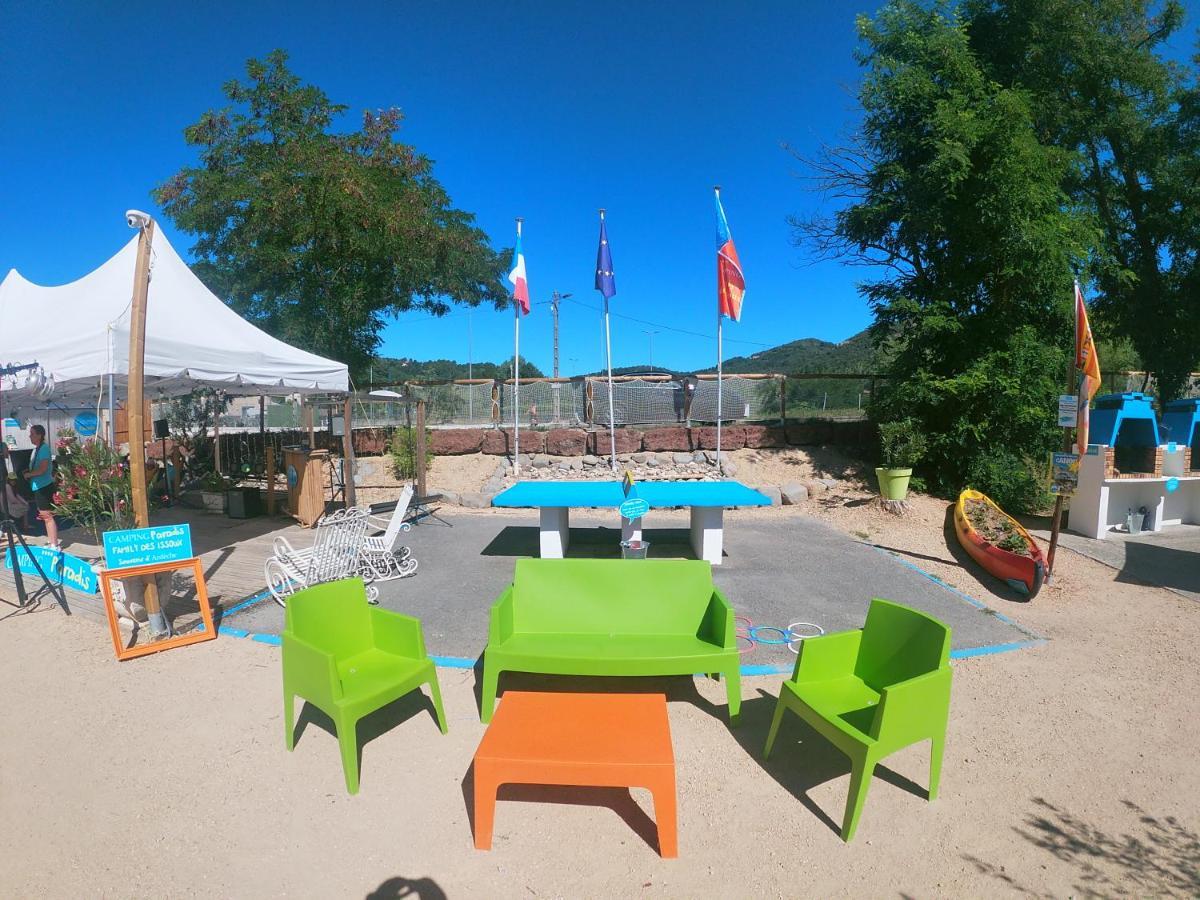 Camping Paradis Family Des Issoux Lalevade-dʼArdèche Dış mekan fotoğraf
