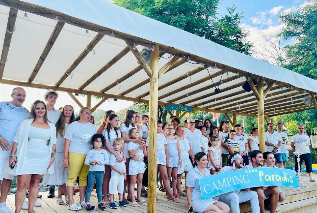 Camping Paradis Family Des Issoux Lalevade-dʼArdèche Dış mekan fotoğraf