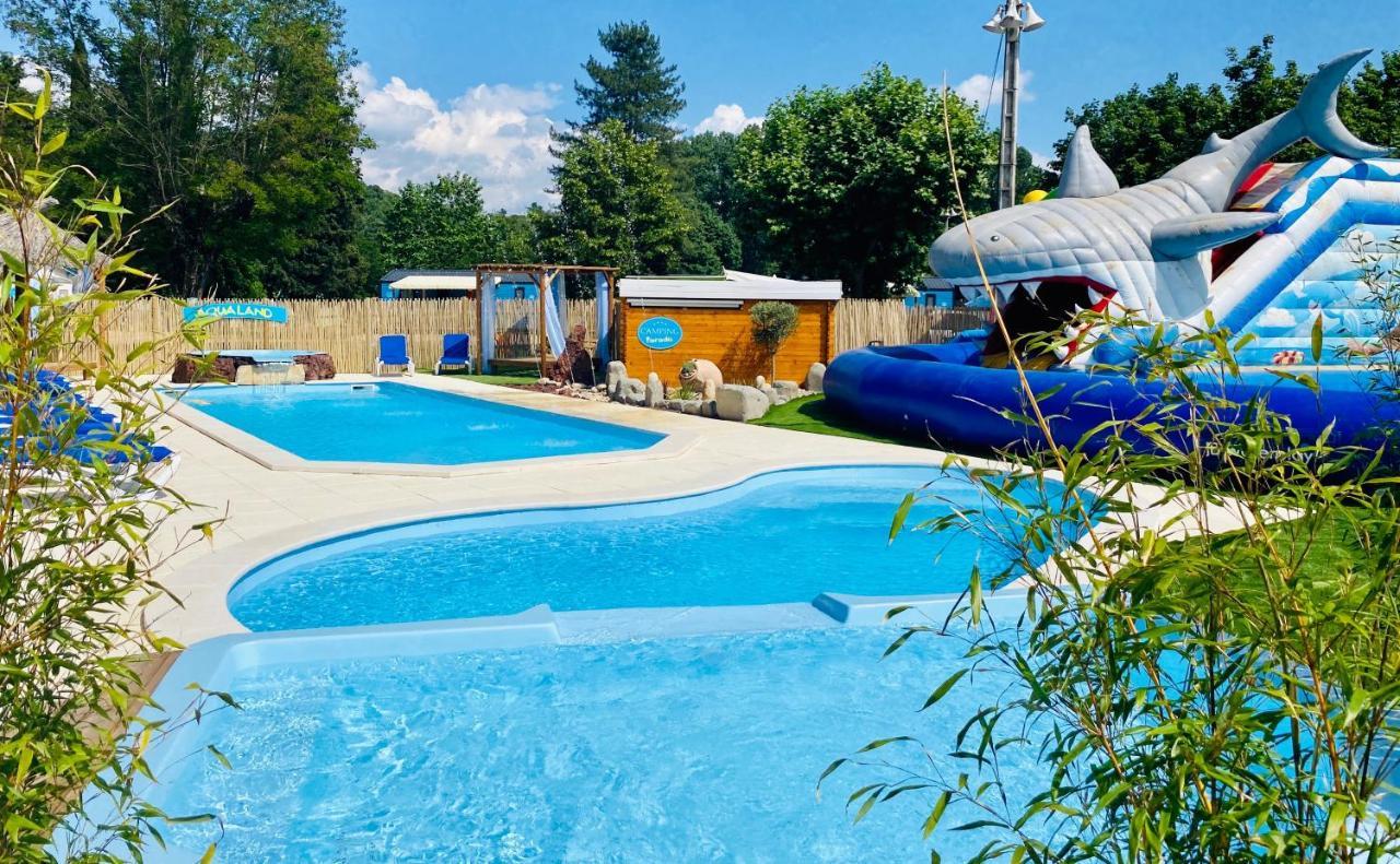 Camping Paradis Family Des Issoux Lalevade-dʼArdèche Dış mekan fotoğraf