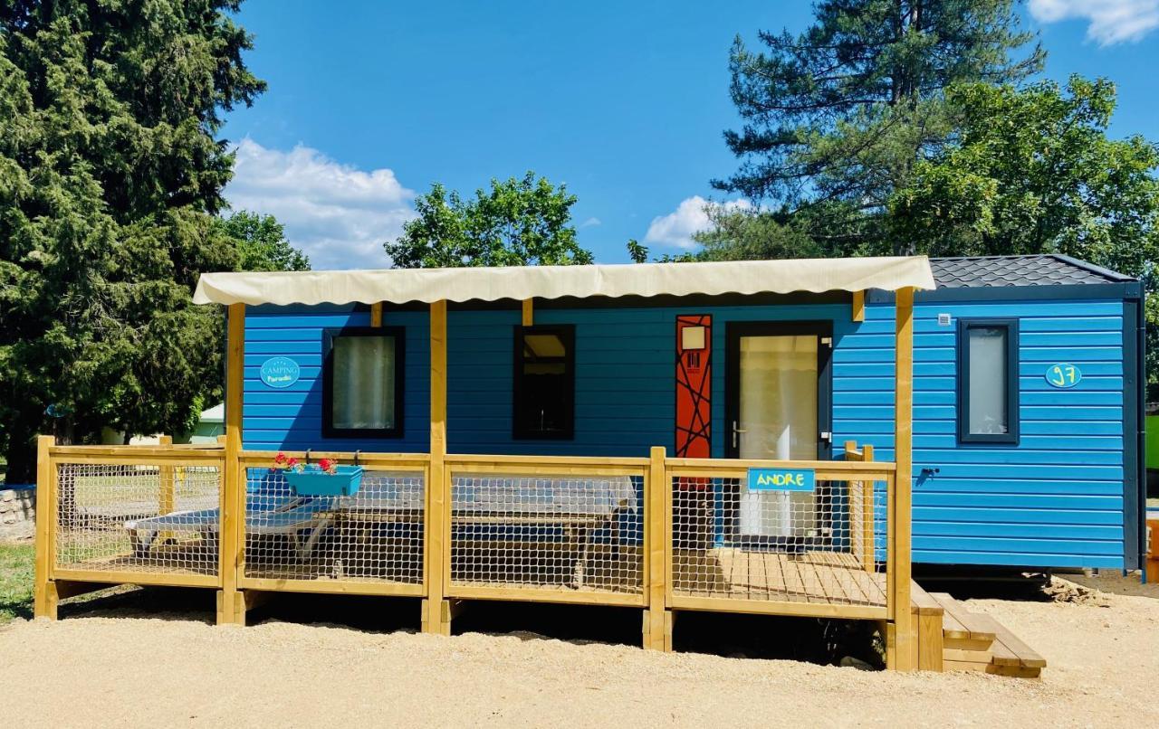 Camping Paradis Family Des Issoux Lalevade-dʼArdèche Dış mekan fotoğraf