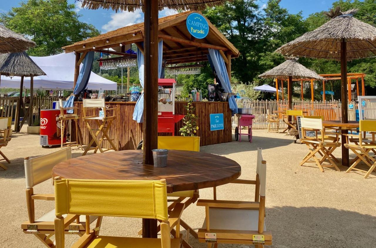 Camping Paradis Family Des Issoux Lalevade-dʼArdèche Dış mekan fotoğraf